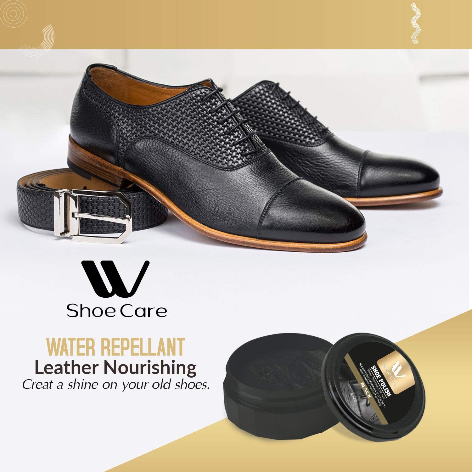 Dress shoe cleaning kit deals