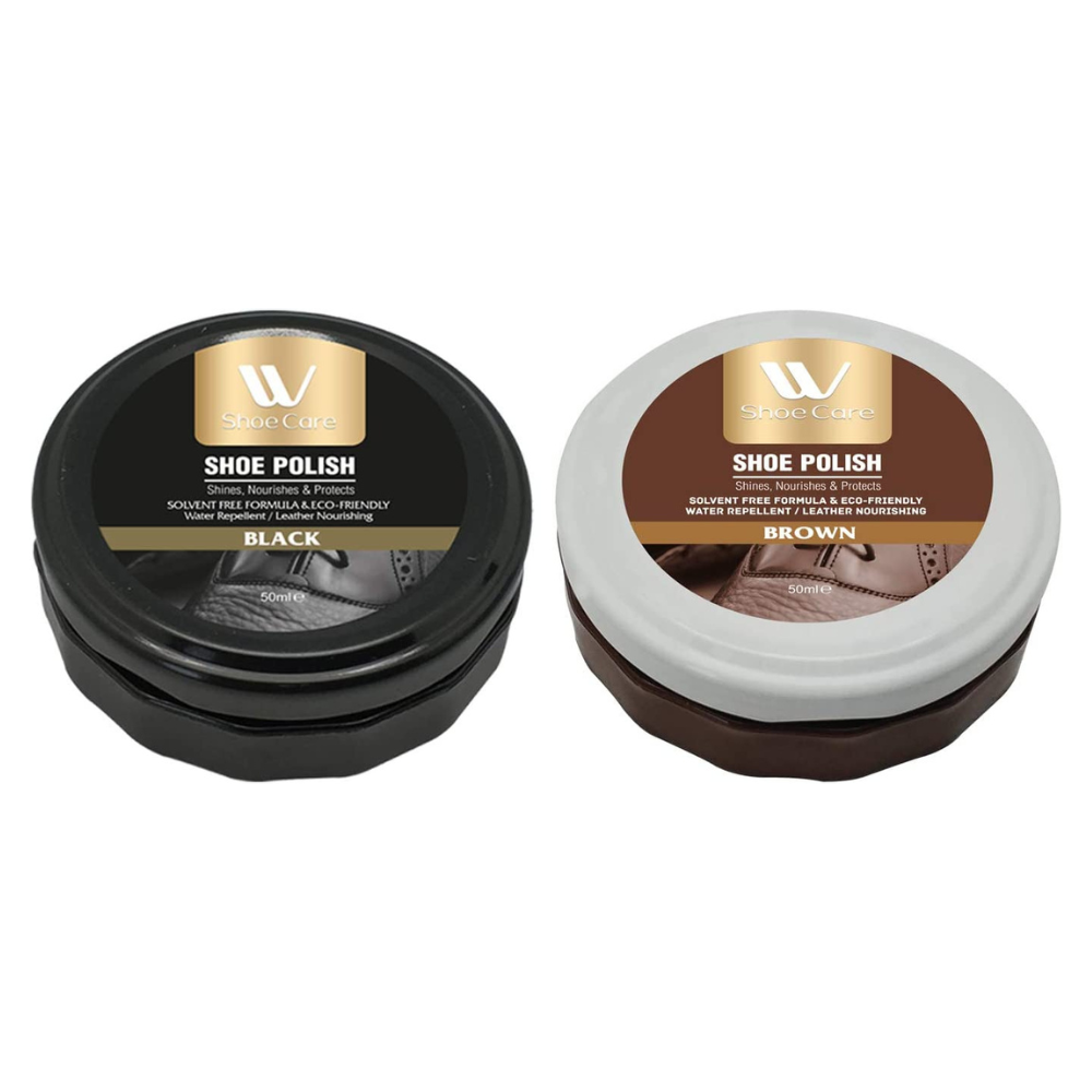  WBM Shoe Cream Polish, Professional Leather Polish for