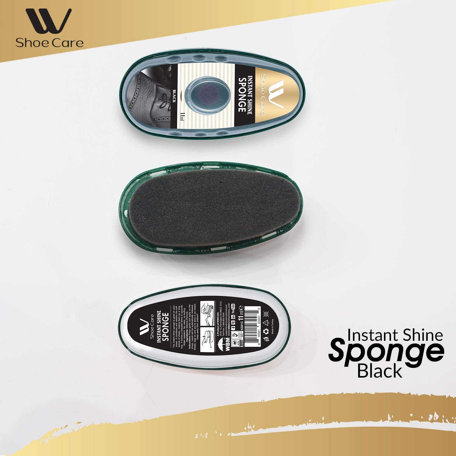 Brown Shoe Shine Sponge