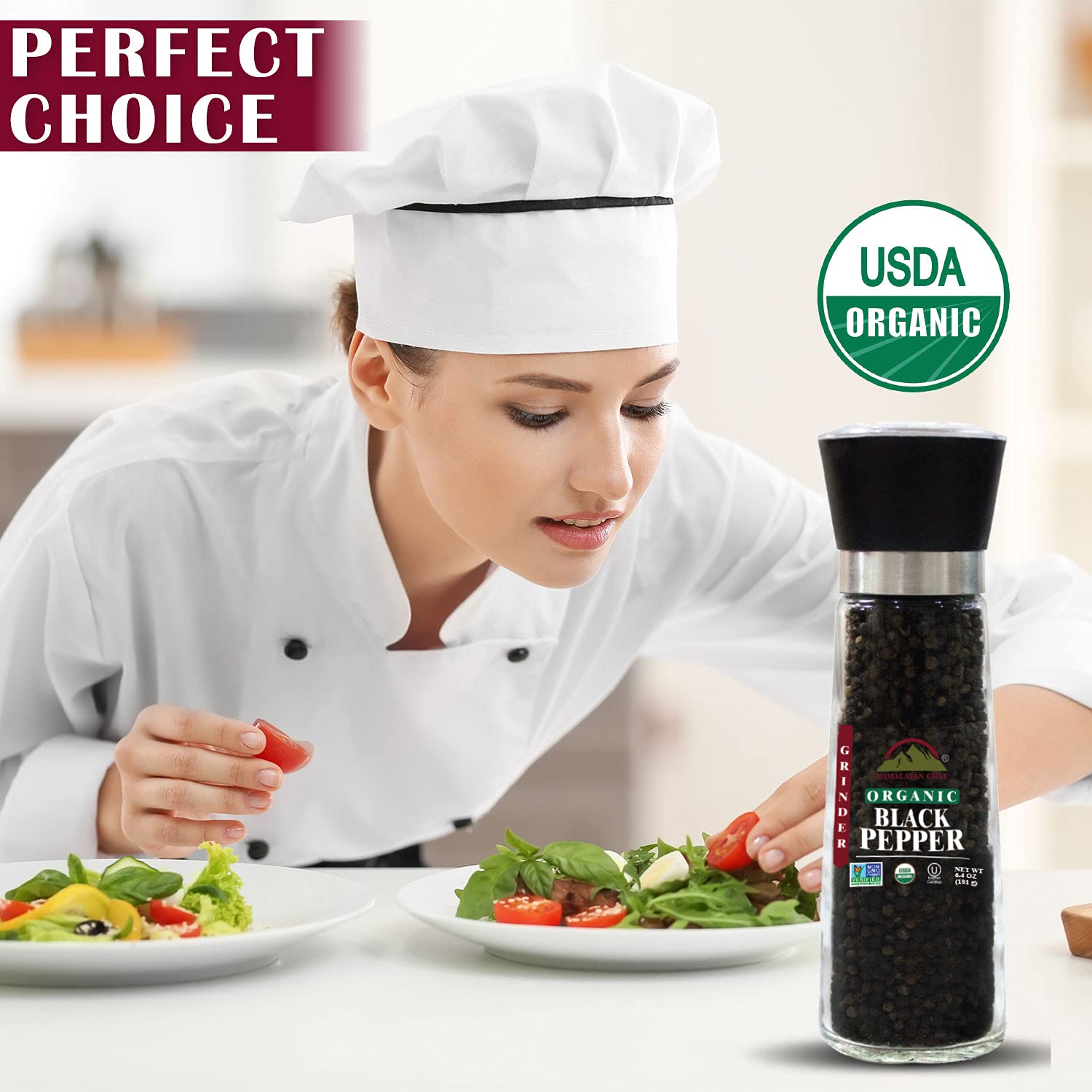 Organic Black Pepper Refillable