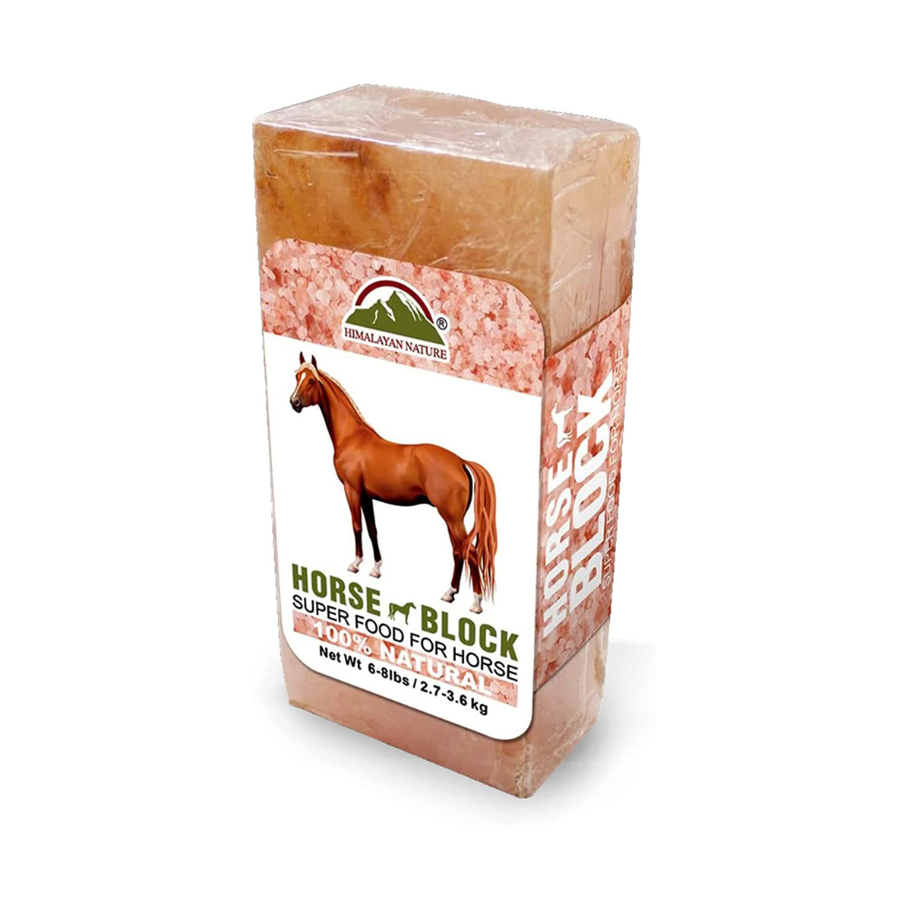Himalayan Nature Rock Deer Salt Block 4 to 6 lbs Each Pack of 2