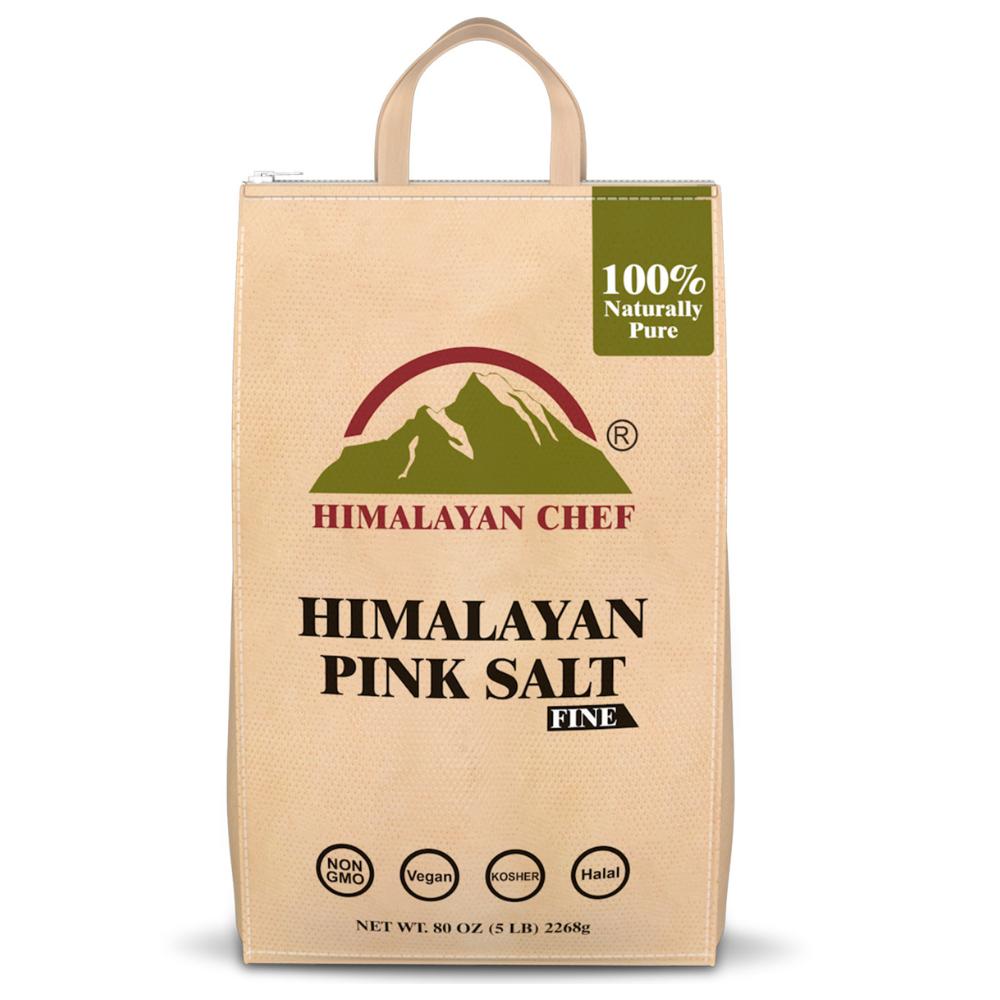 Himalayan Chef Himalayan Pink Salt, Fine5lbs, 54 OFF