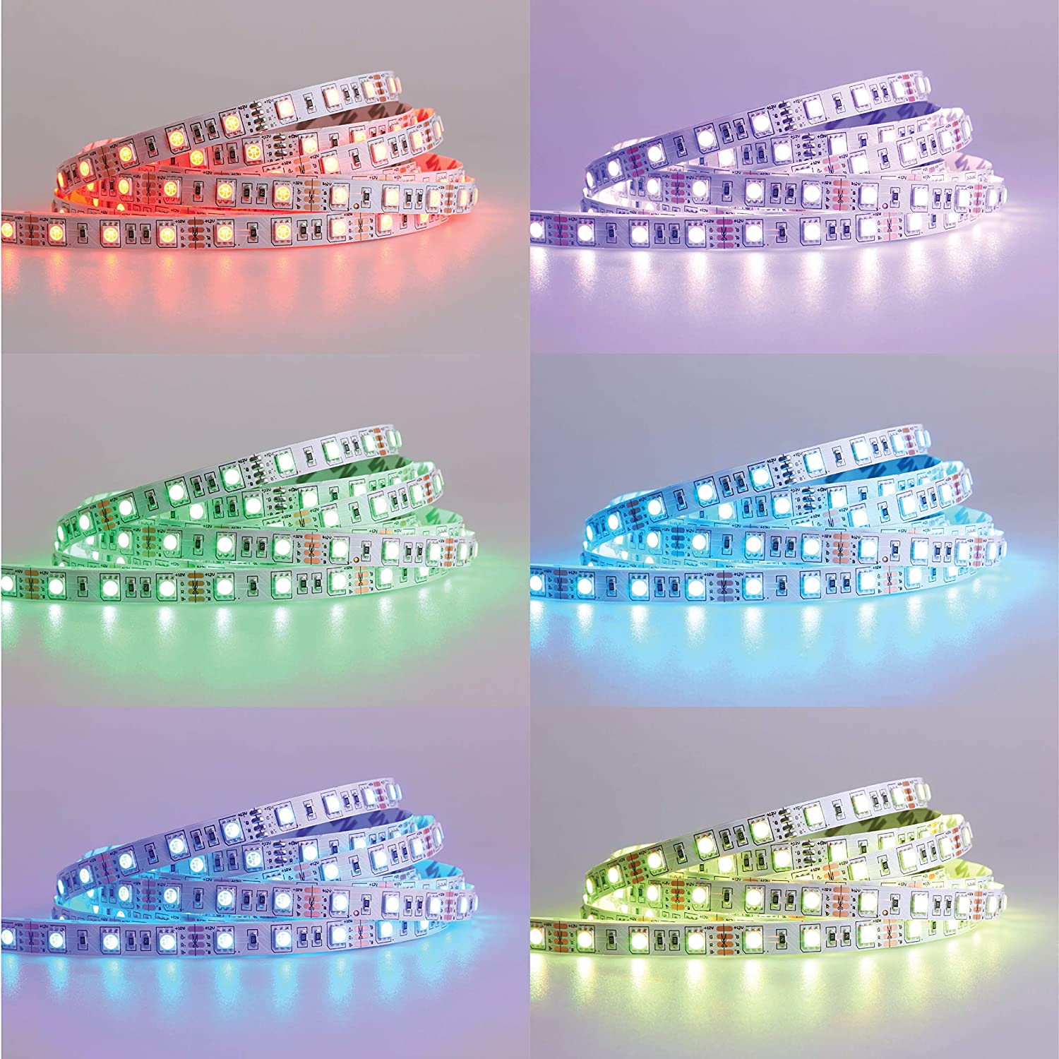 Nova Bright Full Spectrum White 5054SMD Flexible LED Light Strip 16ft –  Wholesale LEDs