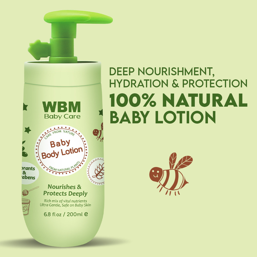 Baby Body Lotion, Baby Shampoo, Baby Oil