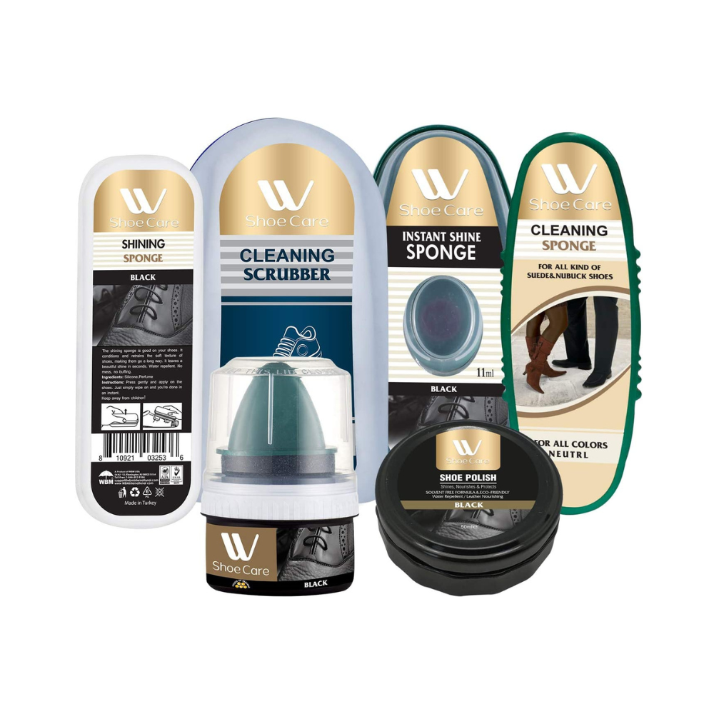 All-in-One Shoe Care Kit: Clean, Polish, and Protect Your Shoes